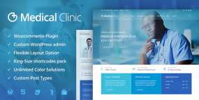 Medical Clinic v1.4.2 | 医院诊所医疗保健网站WordPress主题