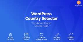 WordPress插件Country Selector 1.6.4 国家选择器WP插件