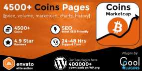 Coins MarketCap破解版_WordPress加密货币行情插件