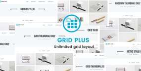 Grid Plus瀑布流文章网格布局定制WordPress插件