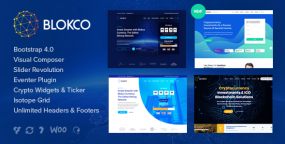 [2.4.1]Blokco加密货币区块链ICO和金融咨询网站WordPress主题