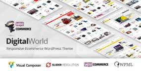 Digitalworld(V1.2.9)数码游戏家电购物商城WooCommerce主题