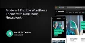 Newsblock v1.2.8 响应式新闻杂志网站WordPress主题