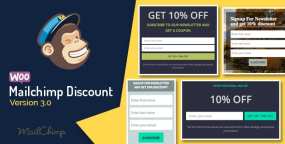 订阅享折扣市场营销插件Woocommerce Mailchimp Discount v3.8