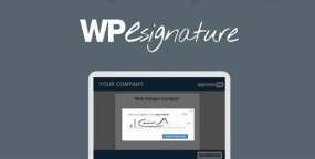 E-Signature汉化版_WordPress在线签名插件+组件包