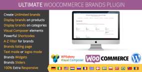 WordPress插件UWCB v1.8：商品品牌商标管理WooCommerce扩展组件