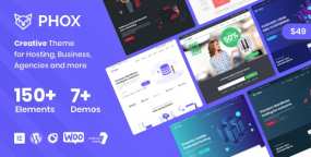 Phox v2.5.1_WordPress虚拟主机VPS服务商主题