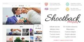 WordPress主题Shootback v1.1.5：支持Retina的摄影作品展示类网站主题