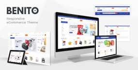 Prestashop主题Benito v1.0：自适应网上超市Prestashop主题