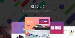 WordPress主题Kloud v1.0.6：创意多用途WordPress主题