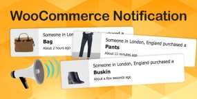 WooCommerce Notification(V1.6.7)产品实时销售弹窗通知插件 支持伪造销售通知