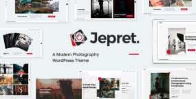 WordPress主题Jepret v1.3：适合摄影师的摄影作品展示WP主题