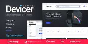 Devicer WordPress主题_数码3C跨境电商网站模板