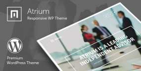 Atrium响应式金融咨询机构网站WordPress主题V2.6