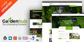 Garden HUB(v1.4.7)草坪整修和园林绿化企业网站WordPress主题