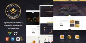 La Boom餐饮行业企业网站WordPress主题V2.8