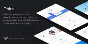 Obira响应式SaaS服务平台和APP展示WordPress网站模板V1.9.8