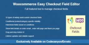 [2.2.4]WECFEditor结算页面字段编辑器WooCommerce插件