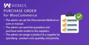 Purchase Order订单采购管理WooCommerce插件