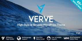 Verve汉化版V7.6 摄影师艺术家作品集展示网站WordPress主题