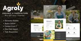 WordPress主题Agroly v1.0-有机和农业食品WordPress主题
