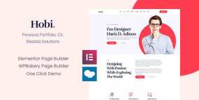 Hobi主题v2.0.2 – WordPress个人作品集网站主题