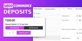 Deposits首付款预存款押金订金等部分支付WooCommerce插件V3.0.13