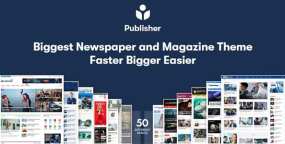 Publisher带AMP多风格新闻杂志网站WordPress主题V7.12.1