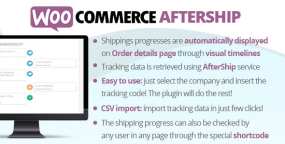 WooCommerce AfterShip Pro 9.1.1 订单物流进度跟踪插件