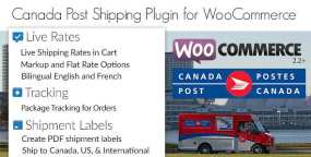WooCommerce Canada Post加拿大邮政物流插件