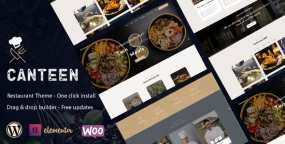 WordPress主题Canteen v1.0.7 优雅酒店餐厅网站WordPress主题