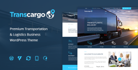 Transcargo汉化版 | 货运快递物流企业网站WordPress主题
