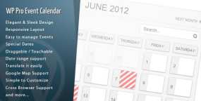 WordPress插件PECalendar v3.2.6：响应式事件活动日历WordPress插件