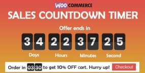 Sales Countdown Timer汉化版V1.1.8_特价活动倒计时插件