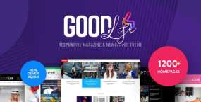 GoodLife 4.6.5 响应式新闻杂志网站WordPress主题