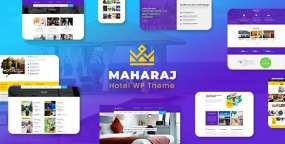 Maharaja旅游度假村宾馆酒店WordPress主题V2.5.1