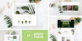 Plantmore观赏植物花卉商城WooCommerce主题V1.2.1