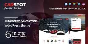 CarSpot汉化版(V2.4.3) 汽车经销商分类目录网站WordPress主题