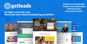 Getleads高性能高转化率落地页网站WordPress主题V2.5.1