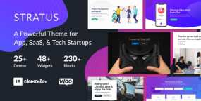 Stratus破解版 | 软件APP|SAAS平台|项目启动WordPress主题