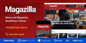Magazilla(v1.2.1)新闻杂志报纸出版社网站WordPress主题