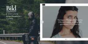 WordPress主题Bild v1.3.1：摄影作品集展示WordPress主题