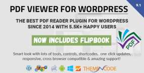 PDF Viewer汉化版V11.3.0_内嵌PDF文档阅读器WordPress插件