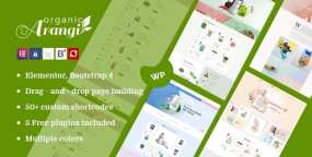 Arangi汉化版V2.0.6_天然绿色有机产品商城WooCommerce主题