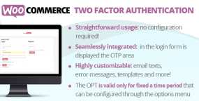 双因素安全验证WooCommerce插件WCTFA 1.6.1