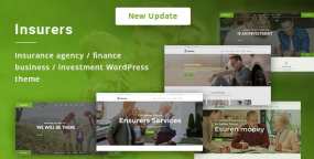 WordPress主题Insurers 3.1.2 保险业务代理网站WP主题 带手动导入演示数据