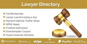 Lawyer Directory律师和律师事务所目录网站WordPress插件V1.3.1