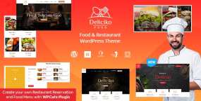 Deliciko v2.0.3 | 餐厅饭店餐饮企业网站WordPress主题