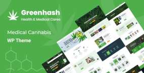 WordPress主题Greenhash v1.0.1：医疗用品医疗保健WordPress主题