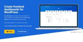 WP Frontend Admin Premium汉化版_前端用户管理面板构建器WordPress插件